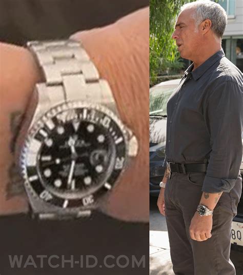 harry bosch rolex submariner.